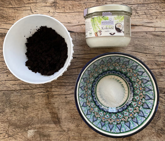 Kaffee Cocos Peeling