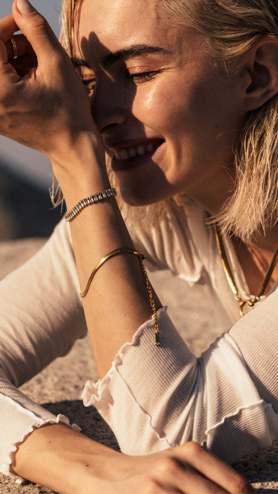 Tennischain Armband