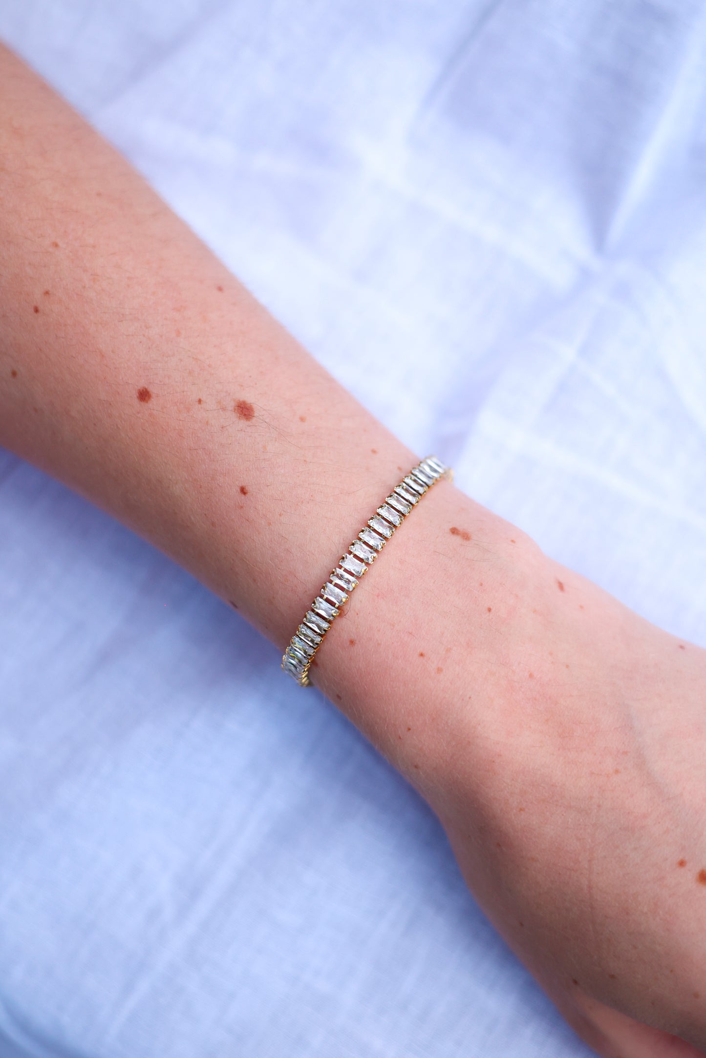 Tennischain Armband