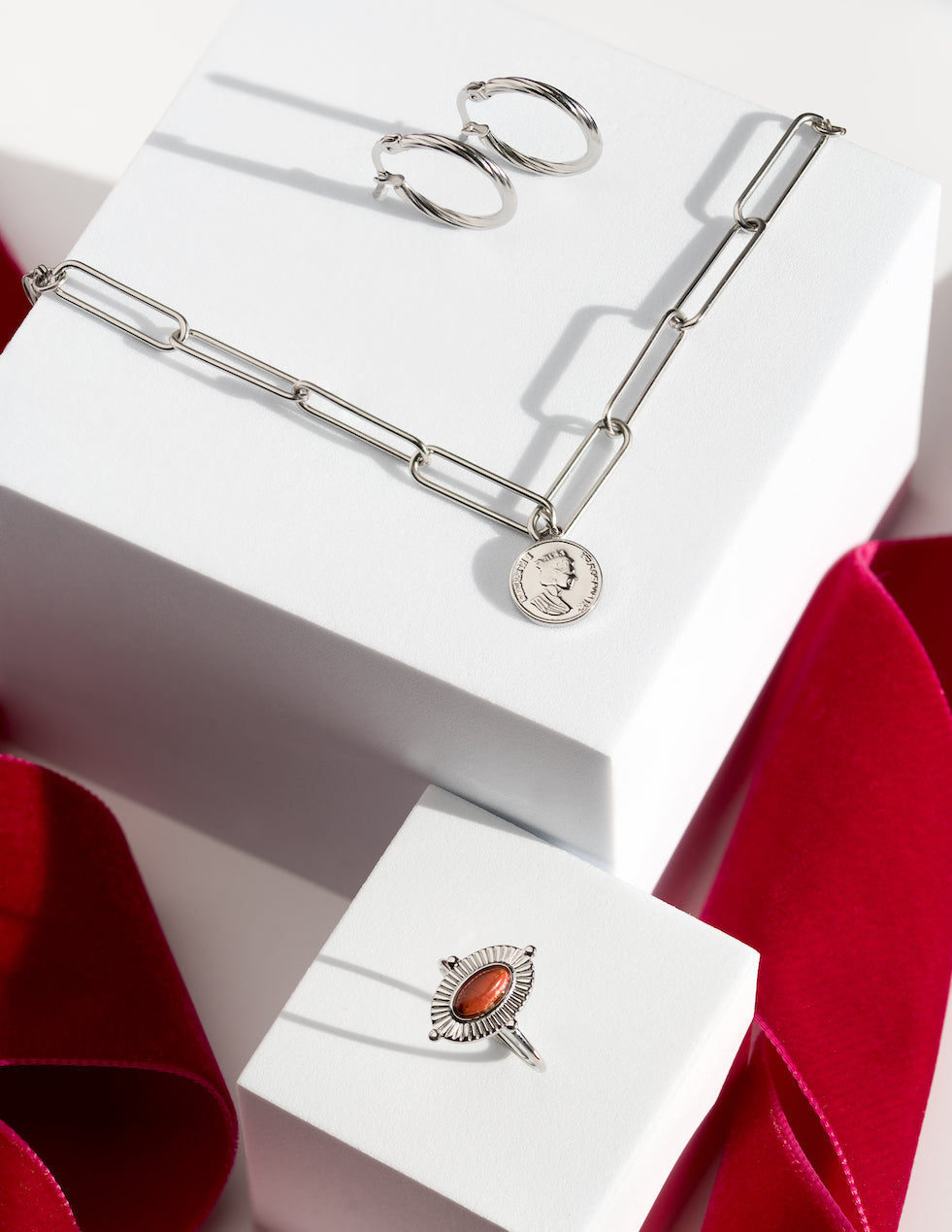 Maria Twisted Hoops